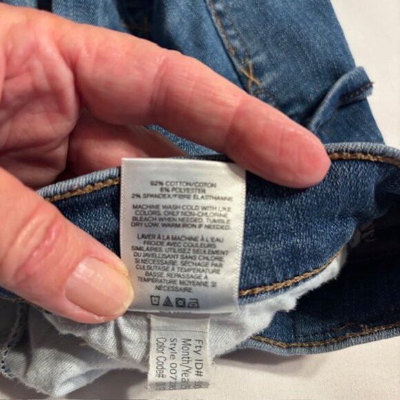 Express Super Skinny Stretch Mid-rise Distressed Jeans - Size 10R - Picture 10 of 10